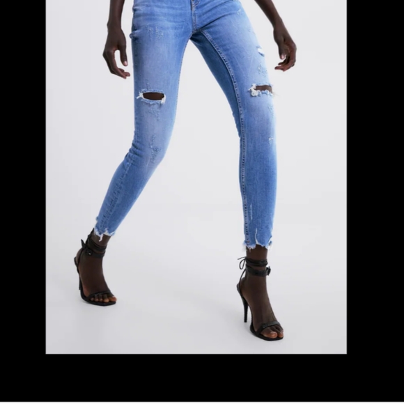 ZARA THE MULTIDAMAGES SKINNY JEANS - Picture 12 of 13